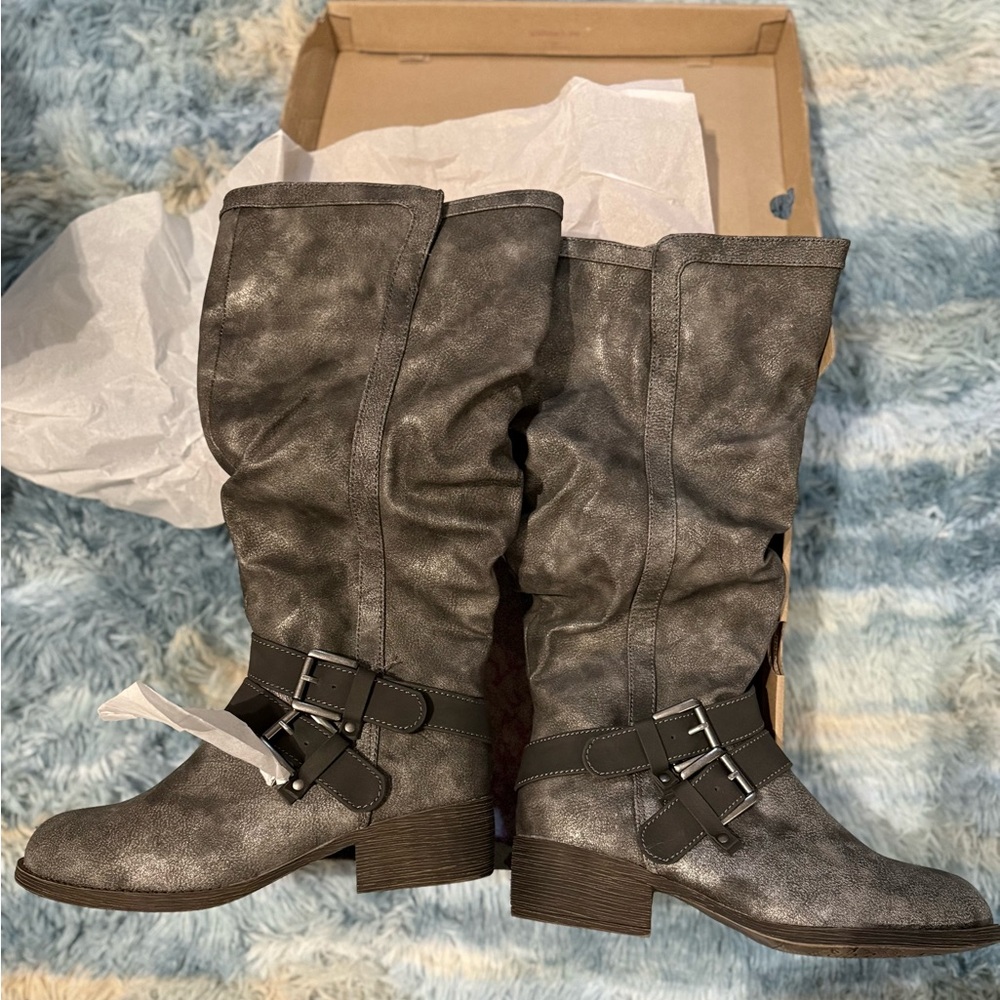 Sugar Women's Black Heeled Boots